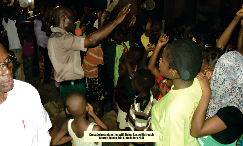 Isaac Ben-Seth Ministering at WATREM Crusade, Edo State Igara