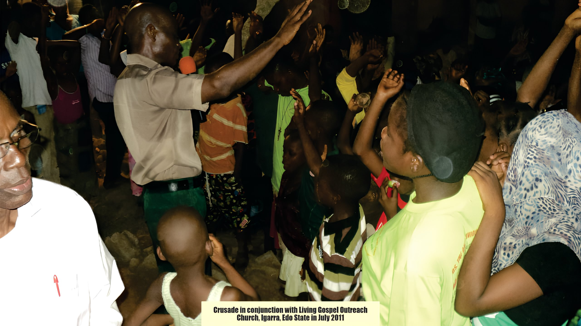 Isaac Ben-Seth Ministering at WATREM Crusade, Edo State Igara